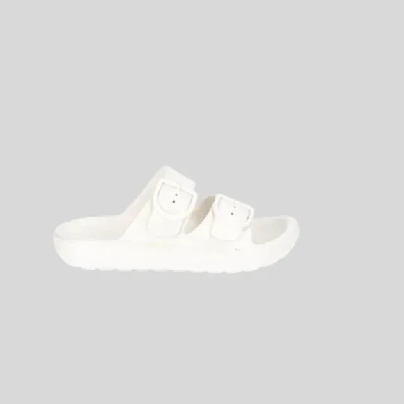 Wonder Nation Girls EVA Double Buckle Sandals Size 13-1 - Picture 2 of 4